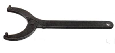 可调竖孔钩扳手