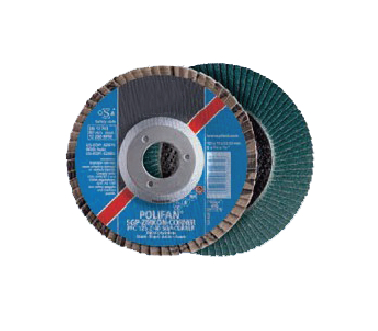 锆石百叶角磨轮 