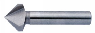 HSS高速钢直柄锥面单槽锪钻