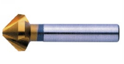 氮化钛涂层HSS高速钢直柄锥面锪钻