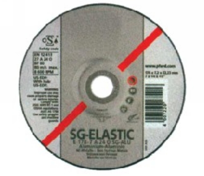 有色金属用硬性角磨片