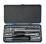 1/4"公制套筒组套