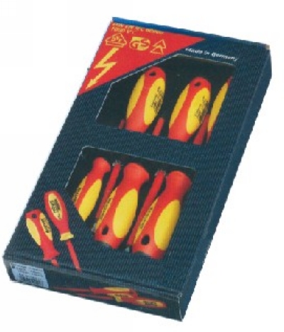 电工绝缘一字改锥组套