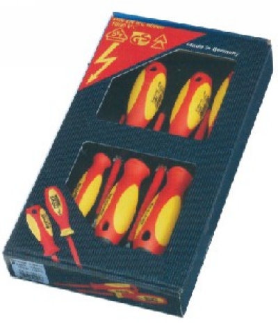 电工绝缘一字米字改锥组套