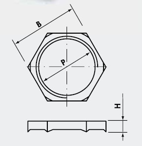 黄铜锁紧六角螺母SECHSKANTMUTTER AUS MESSING FüR POTENZIAL-AUSGLEICH EMV